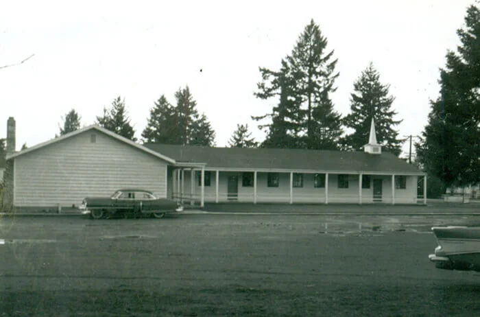 History 1954 at First Baptist Church of Lakewood Church in lakewood, WA