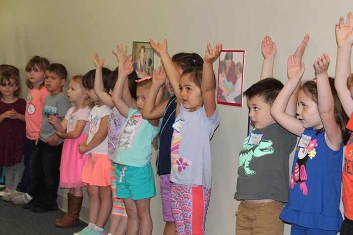 Kindergarten Class at First Baptist Church of Lakewood Church in lakewood, WA