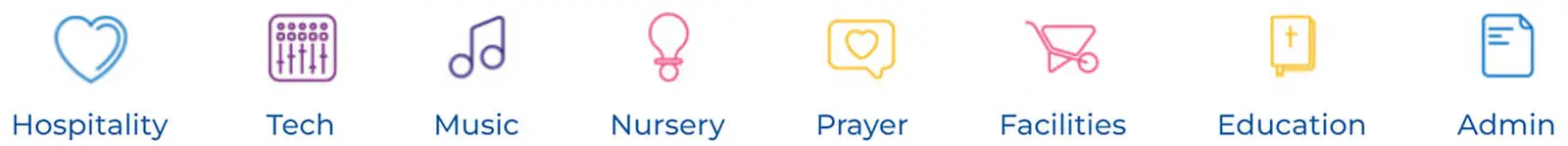 Serve Icon at First Baptist Church of Lakewood Church in lakewood, WA