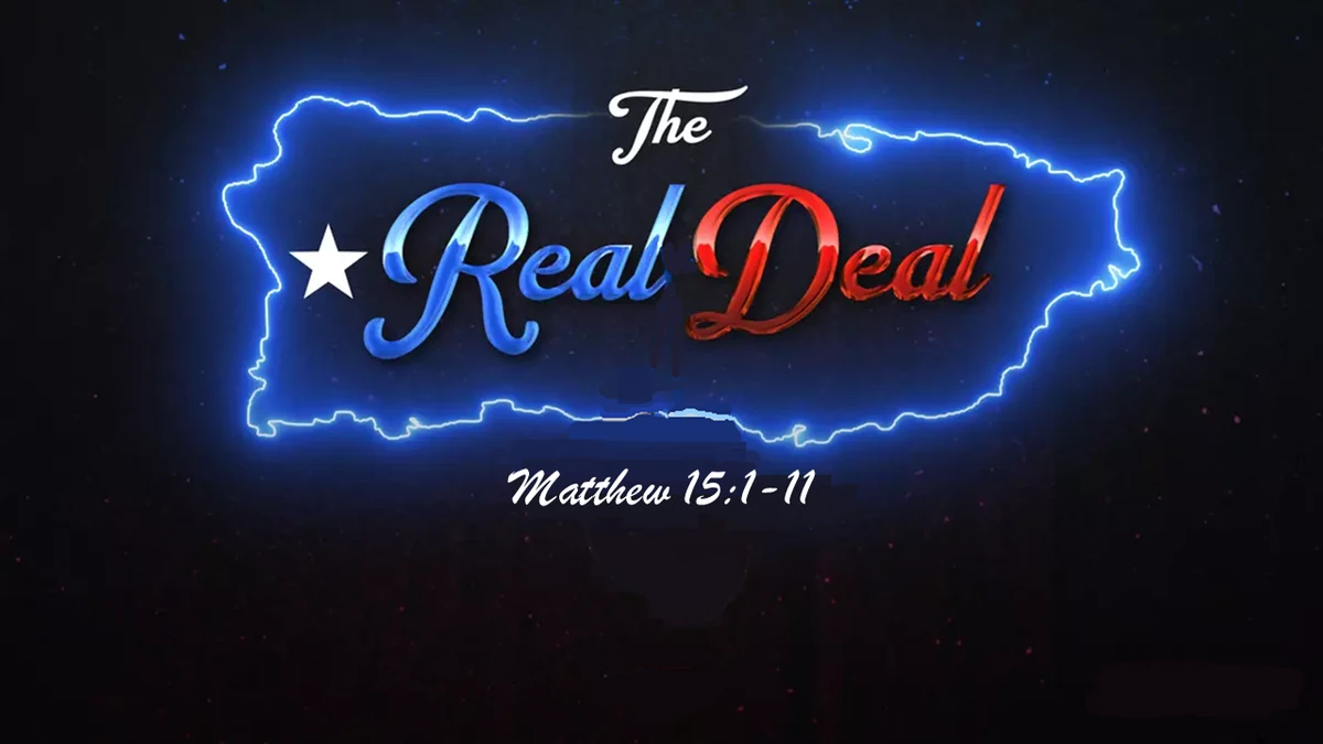 The Real Deal sermon at First Baptist Church of Lakewood, WA